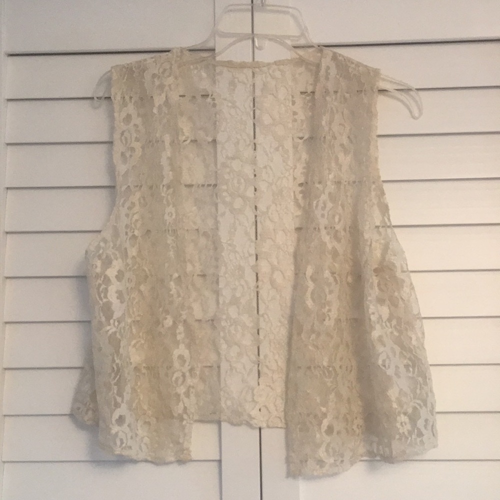 Vintage Lace Vest